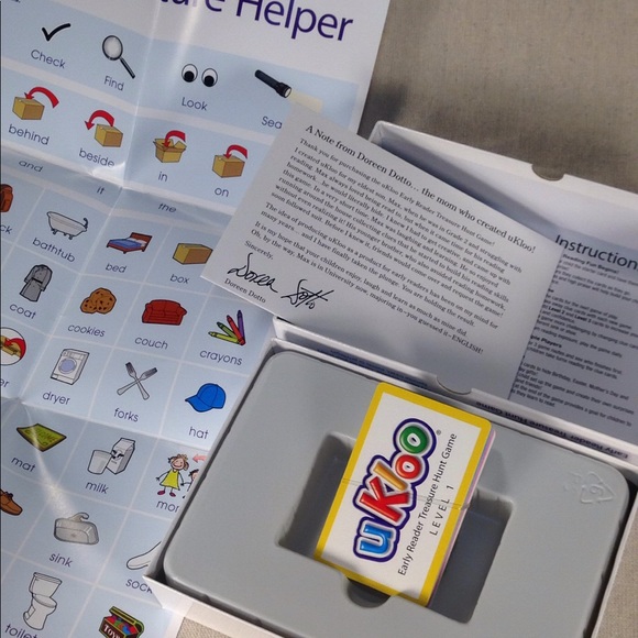 Ukloo Early Reader Treasure Hunt Game, Ages 4 & Up - Picture 4 of 6